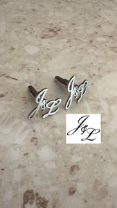 *PRE-ORDER Script Initial Cufflinks