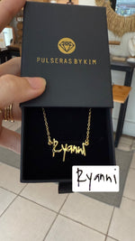 Load image into Gallery viewer, *PRE-ORDER Custom Handwritten / Font Script Gold Filled Necklace
