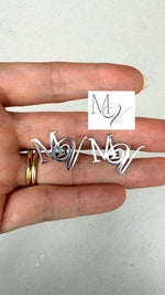 Load image into Gallery viewer, *PRE-ORDER Script Initial Cufflinks
