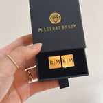 Load image into Gallery viewer, Lazer Engraved Square Cufflinks
