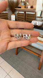 Load image into Gallery viewer, *PRE-ORDER Script Initial Cufflinks
