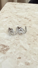 Load image into Gallery viewer, *PRE-ORDER Script Initial Cufflinks
