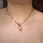 Load image into Gallery viewer, Gold Filled Ring Keeper Necklace Clasp Version
