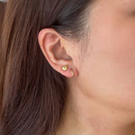 Load image into Gallery viewer, LIMITED Mother&#39;s Day Puffy Heart Stud Earrings
