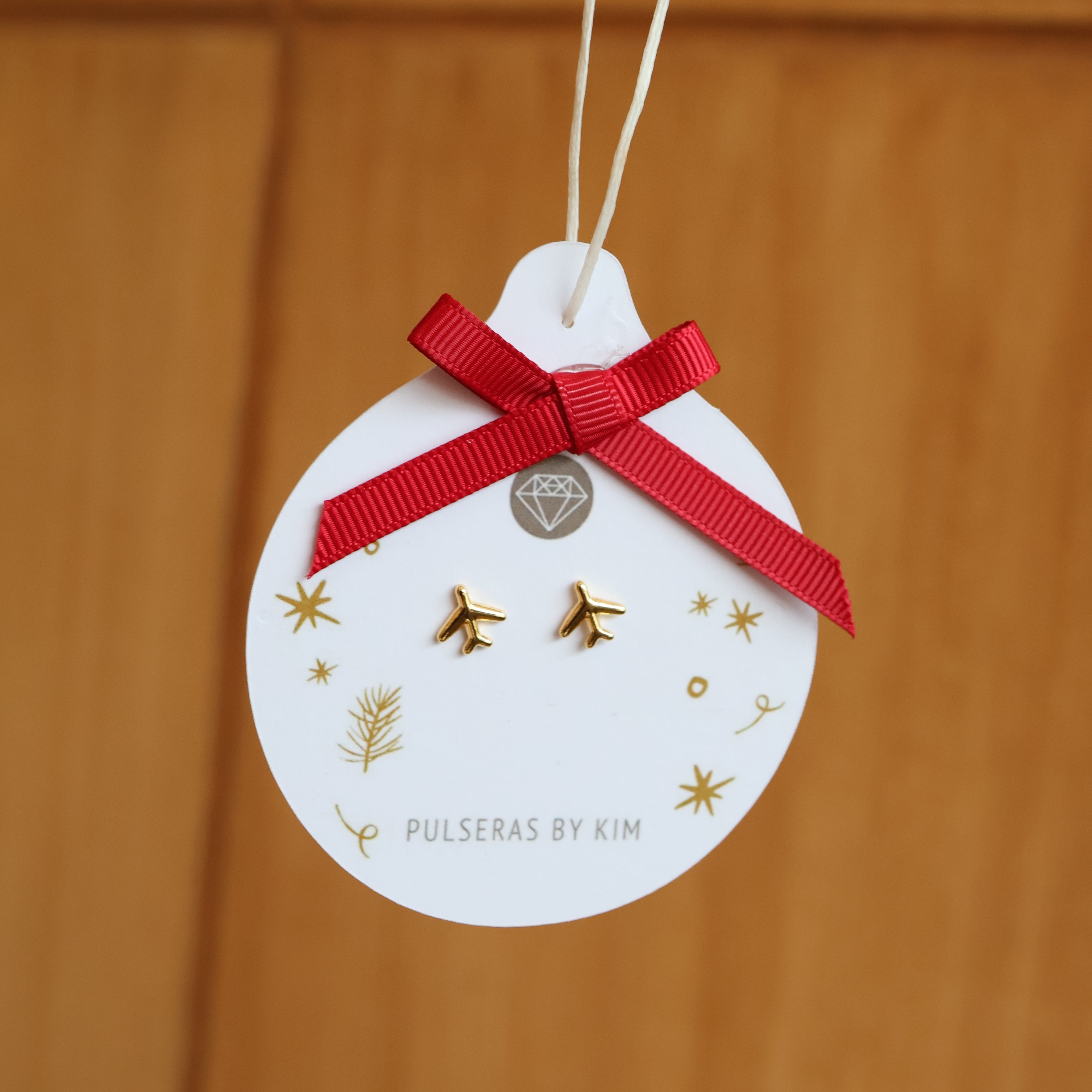 LIMITED HOLIDAY Airplane Stud Earrings