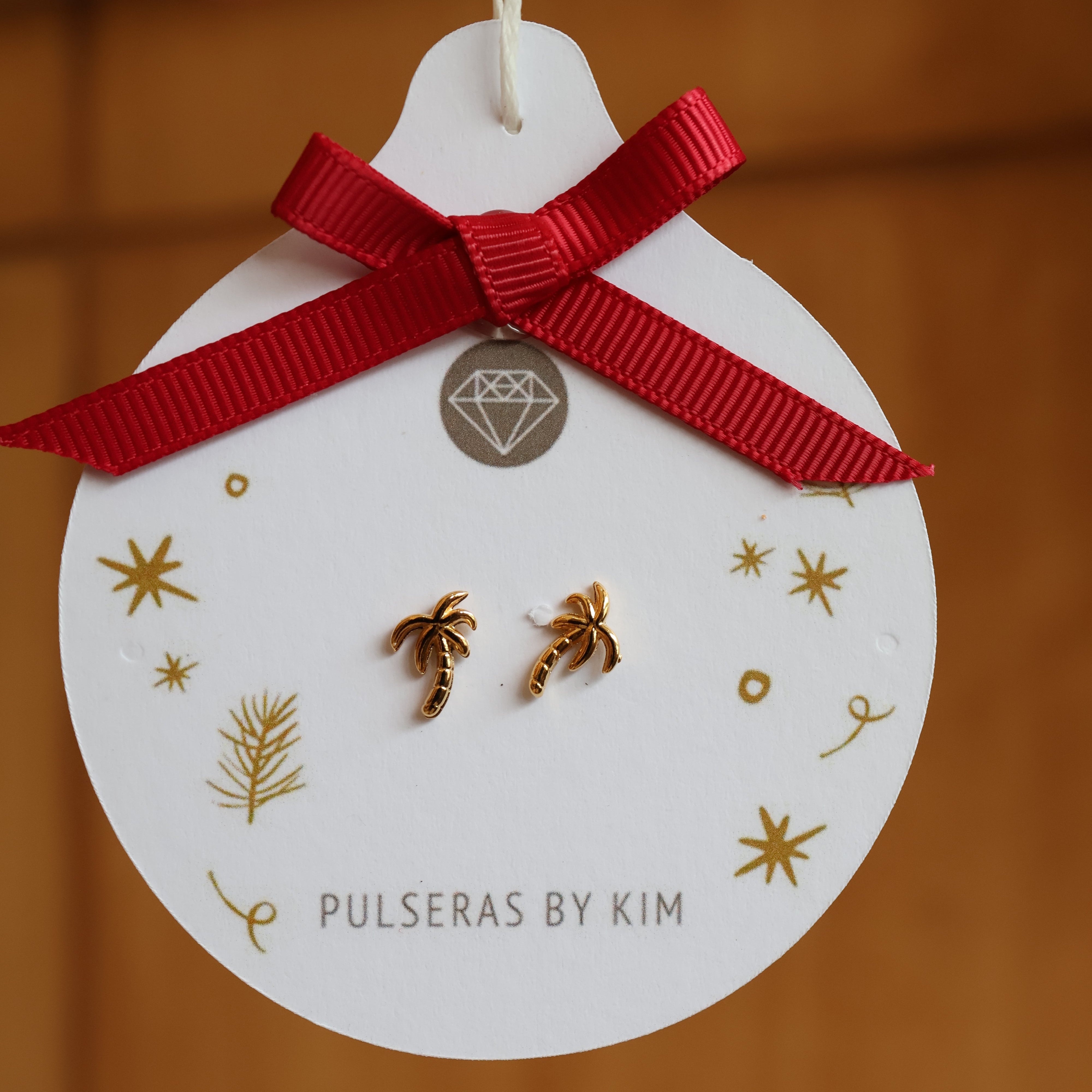 LIMITED HOLIDAY Palm Tree Stud Earrings