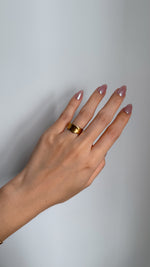 Load image into Gallery viewer, Fluid Gold Filled Ring : Flow
