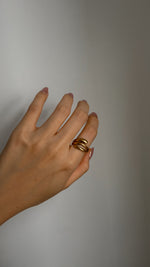 Load image into Gallery viewer, Fluid Gold Filled Ring : Current
