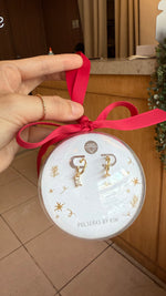 Load image into Gallery viewer, LIMITED HOLIDAY Emerald Sparkle Hoops
