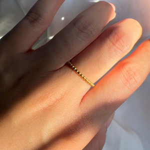 Bubble Gold Filled Ring