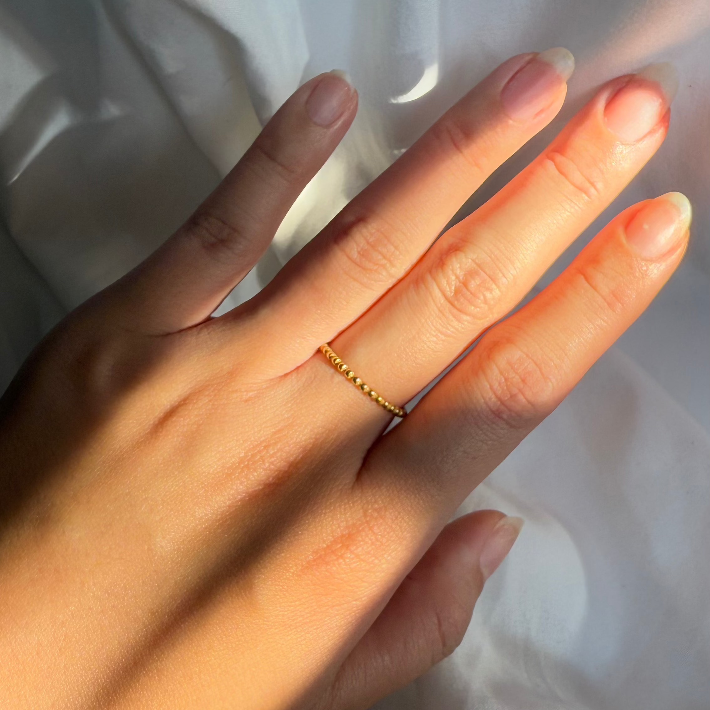 Bubble Gold Filled Ring