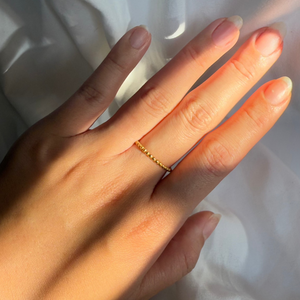 Bubble Gold Filled Ring