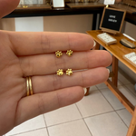 Load image into Gallery viewer, Tiny Paw Print Stud Earrings
