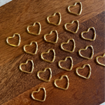 Load image into Gallery viewer, Valentine's Day Heart Hoop Earrings
