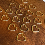 Load image into Gallery viewer, Valentine's Day Heart Hoop Earrings
