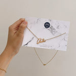 Load image into Gallery viewer, *PRE-ORDER Custom Handwritten / Font Script Gold Filled Necklace
