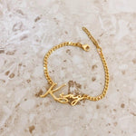 Load image into Gallery viewer, *PRE-ORDER Custom Handwritten / Font Script Gold Filled Bracelet
