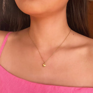 *LIMITED VDAY Puffy Heart Gold Filled Necklace