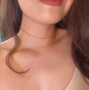 Rope Chain Gold Filled Choker