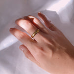 Load image into Gallery viewer, Thick 4mm Gold Filled Band Ring
