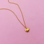 Load image into Gallery viewer, *LIMITED VDAY Puffy Heart Gold Filled Necklace
