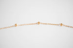 Load image into Gallery viewer, Beaded / Mini Beaded Chain Gold Filled Choker

