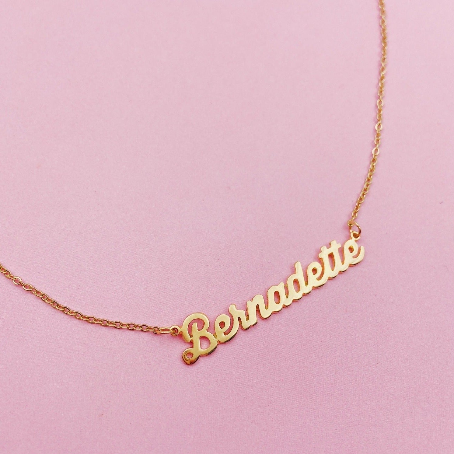 *PRE-ORDER Custom Handwritten / Font Script Gold Filled Necklace ...