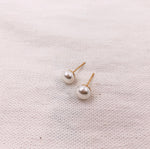 Load image into Gallery viewer, Faux Pearl Stud Earrings
