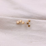 Load image into Gallery viewer, Asterisk Cluster Stud Earrings
